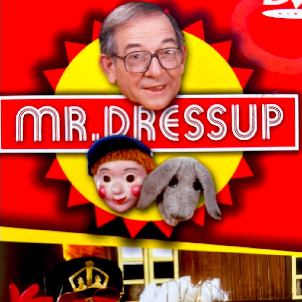 MR DRESSUP 
Tickle Trunk Treasure!!
DVDs for all ages